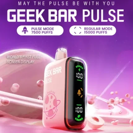 【18種口味】Geek Bar Pulse Vape一次性電子煙 小火箭雙模式 16ml大容量